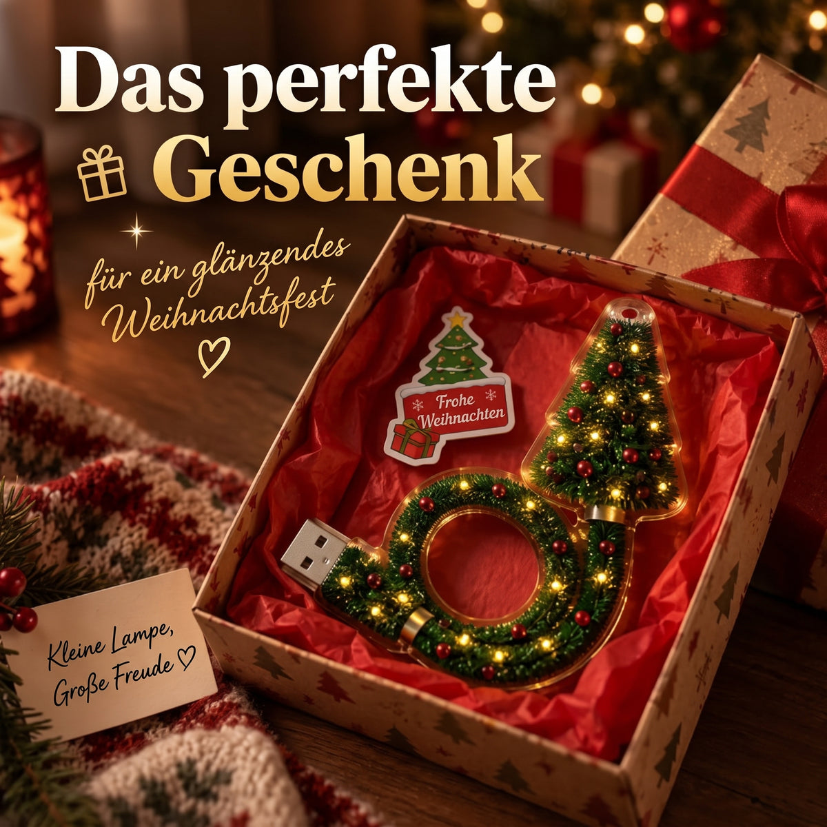 USB Weihnachts- Projektor