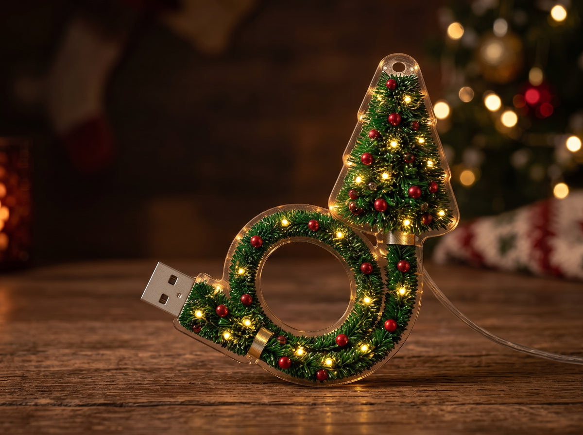 USB Weihnachts- Projektor